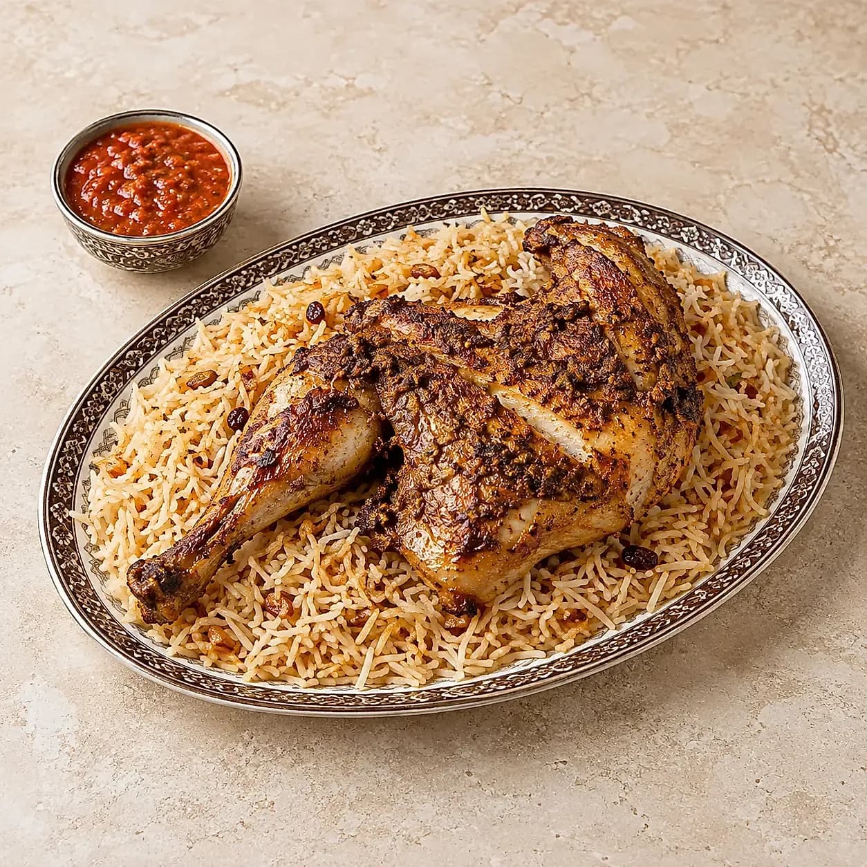 Chicken Sajji