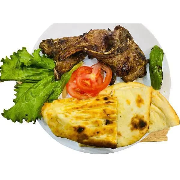 Mutton Chops (With Naan/Rice)