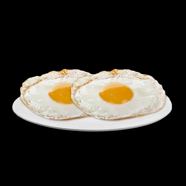 2 Fry Eggs Weekend Only Sat and Sun 9am to 1pm