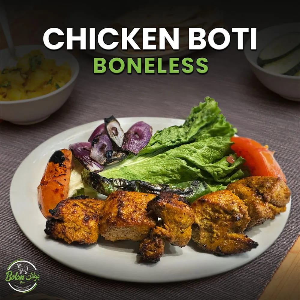 Bolan Chicken Boti Boneless